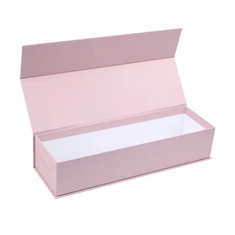 Roze magnetische geschenkdoos met lint