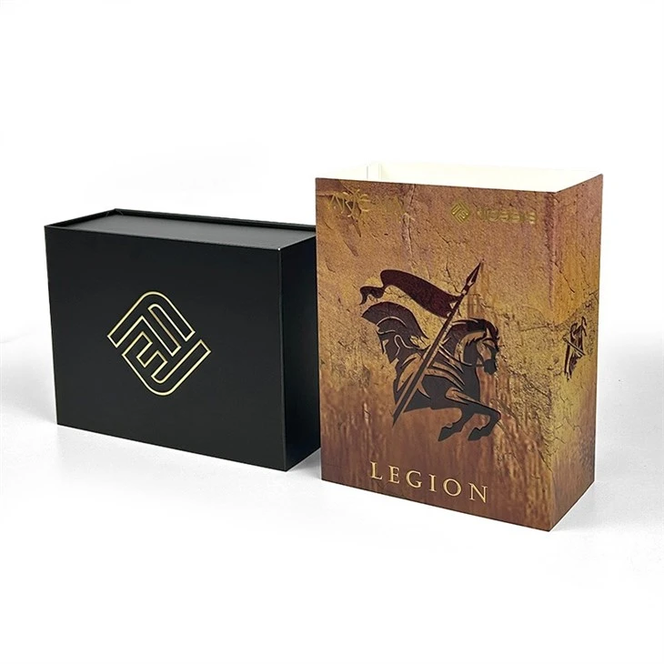 UV Gold Stamping Custom Cosmetic Box best
